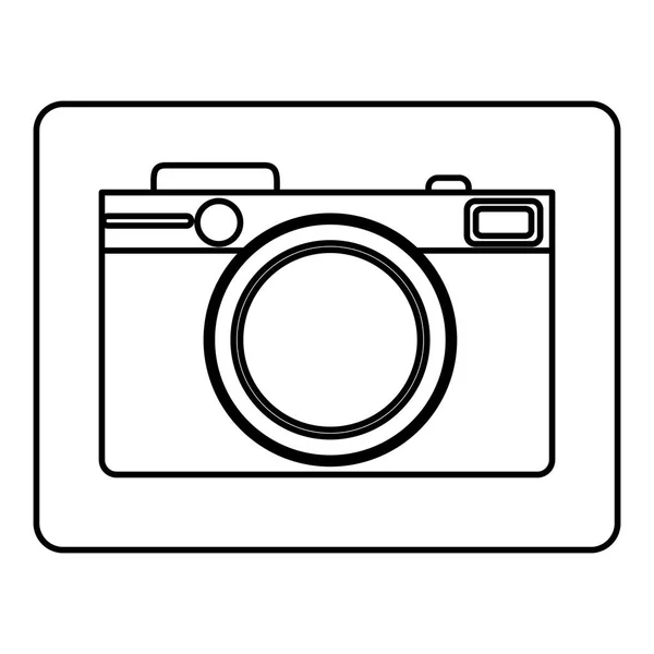 Icona della fotocamera immagine stock — Vettoriale Stock