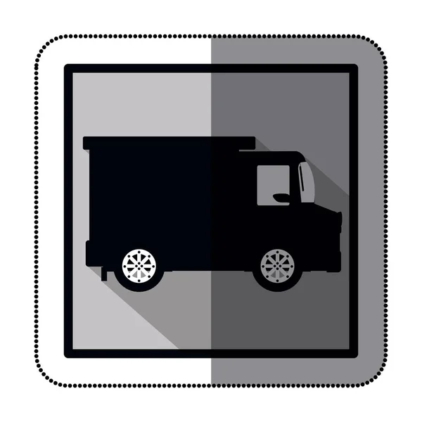Means of transport stock icon — Stock Vector