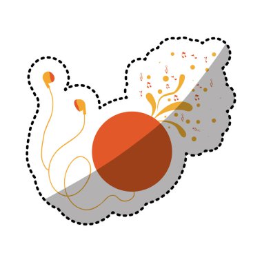 kulaklık simge stok görüntü