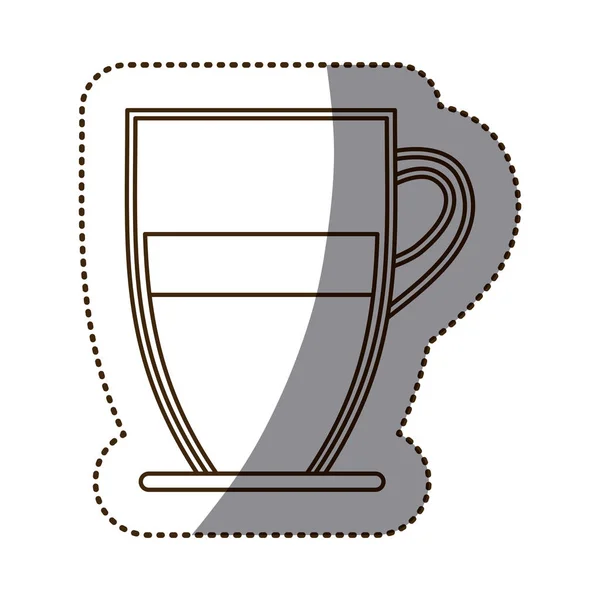 Café espresso ícone imagem — Vetor de Stock