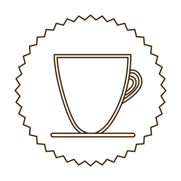 Kawa espresso ikona obrazu — Wektor stockowy