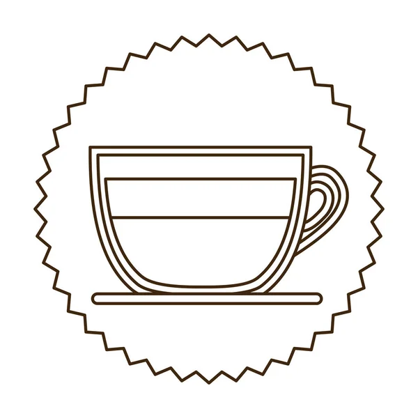 Kahve espresso simge görüntüsü — Stok Vektör