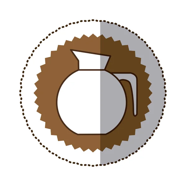 Image icône tasse de café — Image vectorielle