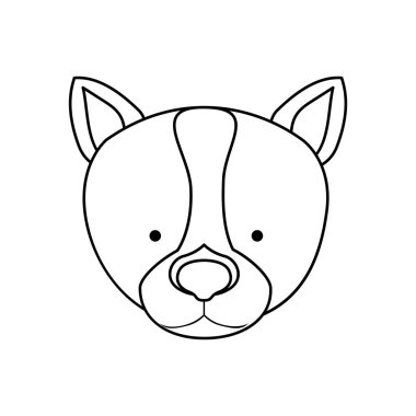 amblemi köpek avcı şehir simgesi