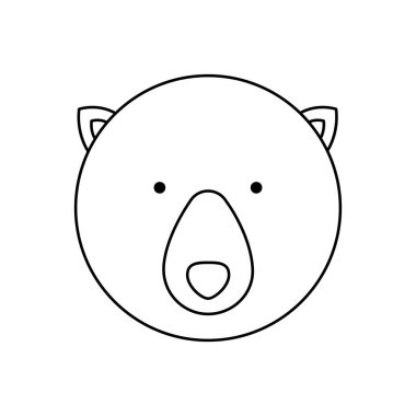 amblem ayı avcı şehir simgesi