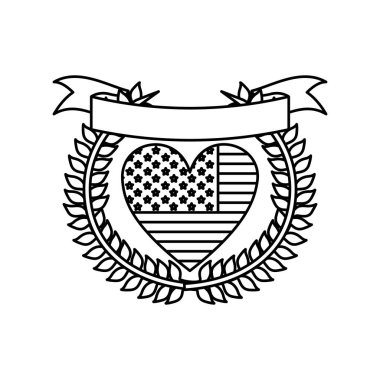 Sembolü Amerikan mühür işareti simgesi