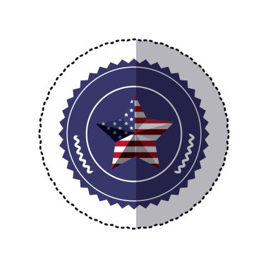 Sembolü Amerikan mühür işareti simgesi