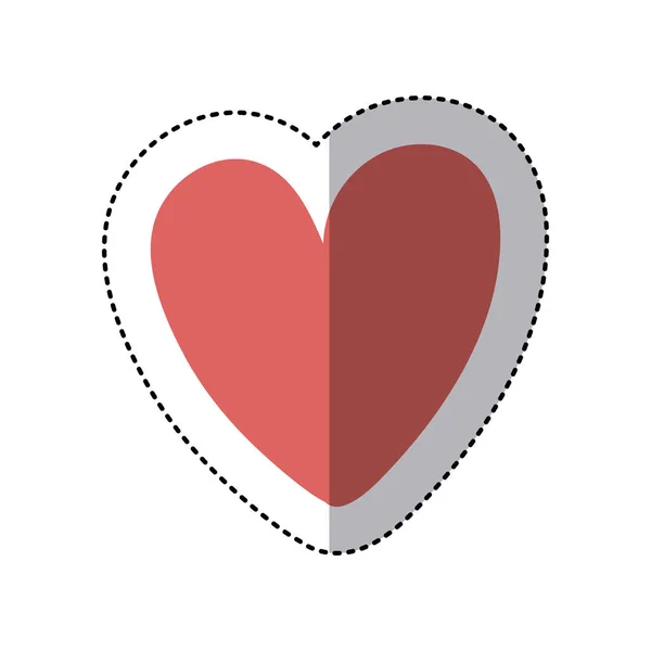 Imagem de estoque de ícone de coração —  Vetores de Stock