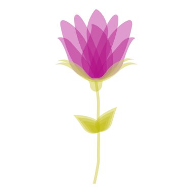 Gül simge stok görüntü