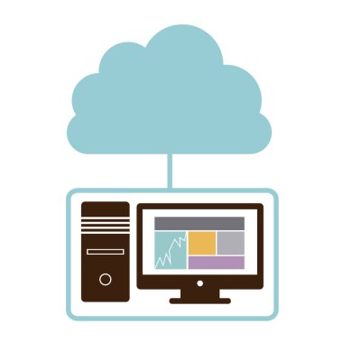 bilgisayar veritabanı sunucusu simge stok
