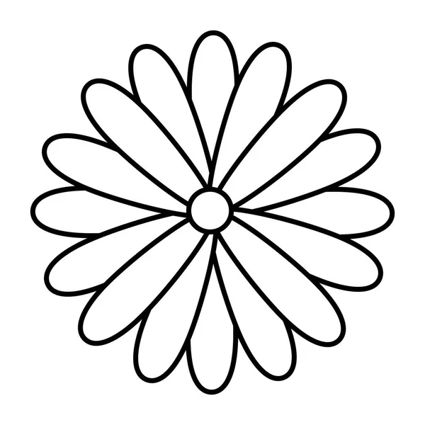 Obrázek ikony květiny — Stockový vektor