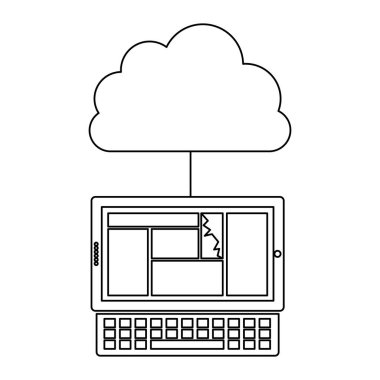 bilgisayar veritabanı sunucusu simge stok