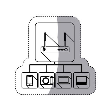 video ışın simge stok