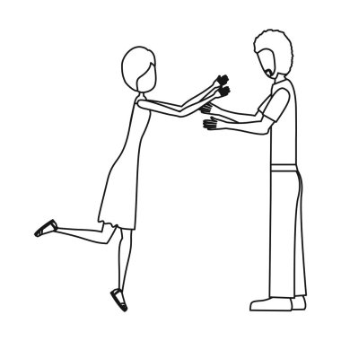 insanlar aşk çift simgesi