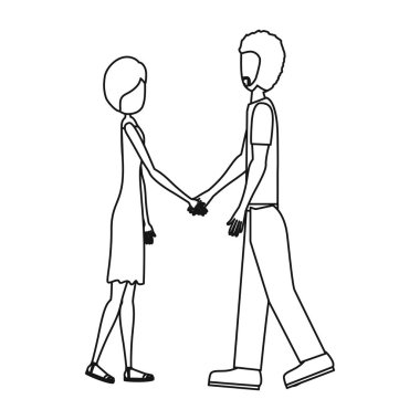 insanlar aşk çift simgesi