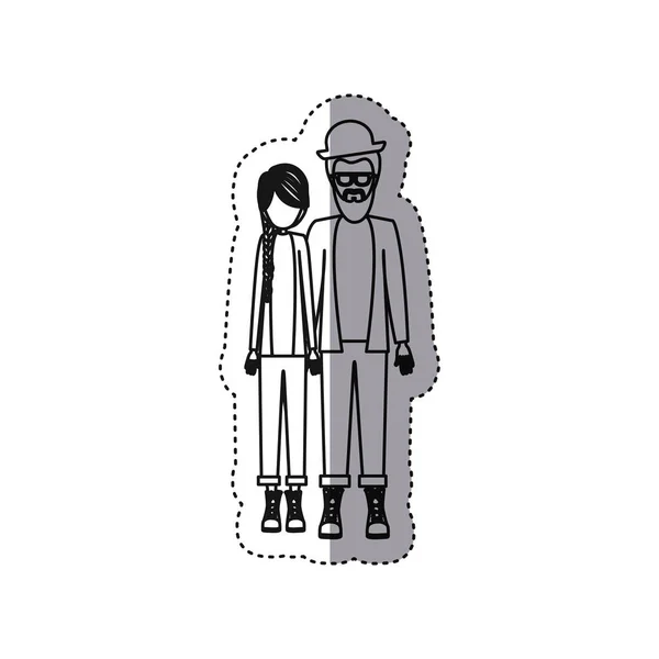people couple together icon