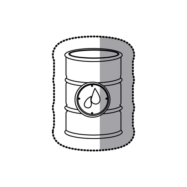 Tanque de gasolina icono de stock — Archivo Imágenes Vectoriales