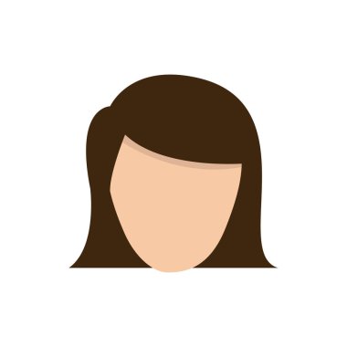 renk yüz resmi kadın simgesi