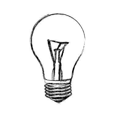 Kontur ampul simgesi görüntü