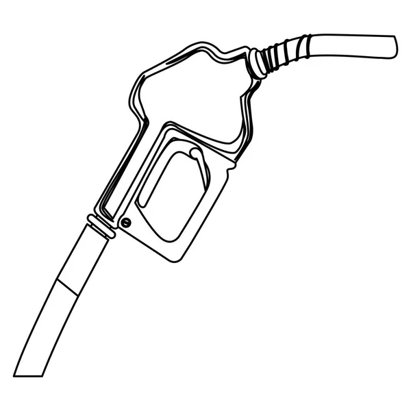 Boquilla de gas icono stock — Archivo Imágenes Vectoriales