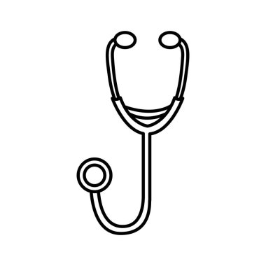 Şekil etiketi stetoskop simgesi
