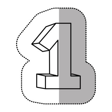 Kontur numaralı simgesi