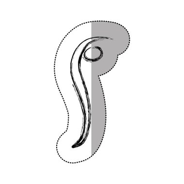 sessizce duran siluet kişi