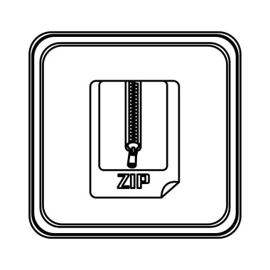 şekil amblemi dizüstü ZIP belge simgesi