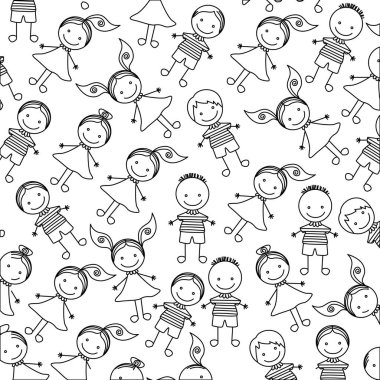 siluet desen koleksiyonu çocuk set tasarımı