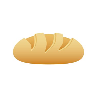 gerçekçi resim ev yapımı ekmek yiyecek simgesi