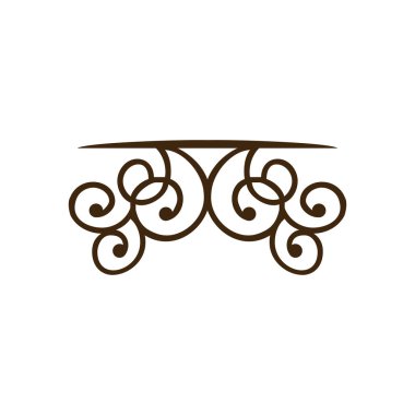 siluet Dekoratif süsleme çerçeveleri tasarım köşe