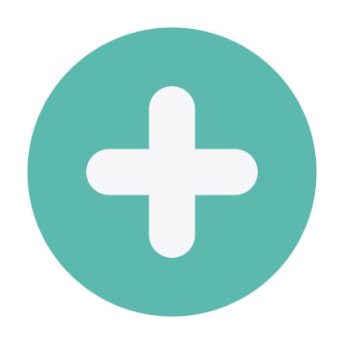 renk çemberi ile artı simgesi