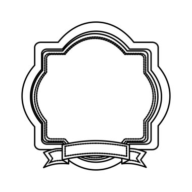 siluet sınır hanedan dekoratif çerçeve