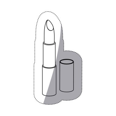 etiket tek renkli kontur açılan ruj