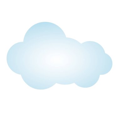 Mavi resim cloud kümülüs iklim tasarım