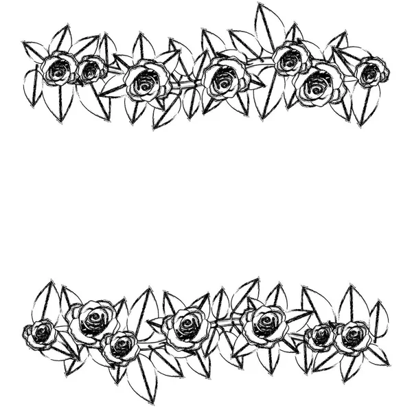 Rose thorns border Vector Art Stock Images | Depositphotos