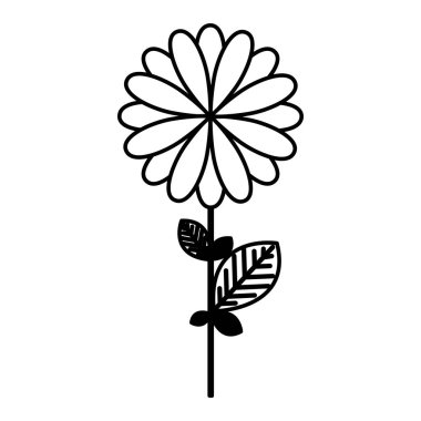 şekil çiçek yaprakları ve yaprak simgesi