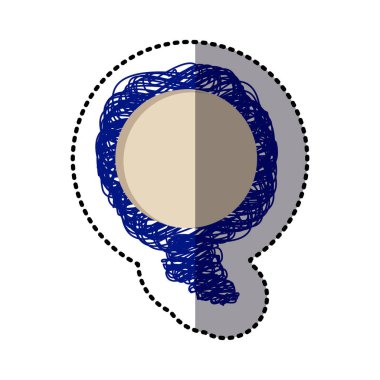 kabarcıklar simgesi mavi bolloons sohbet