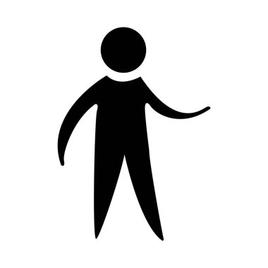 Simge Kontur adam ayağa