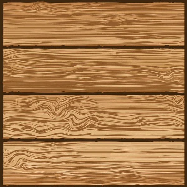 Bruin houten achtergrond pictogram — Stockvector