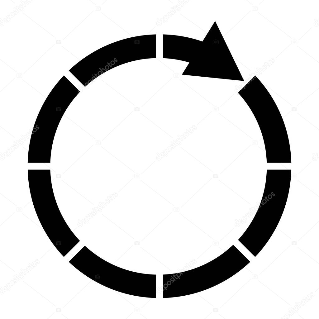 contour sticker cycle icon