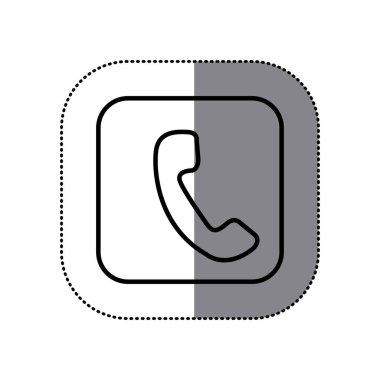 şekil sembol telefon simgesi