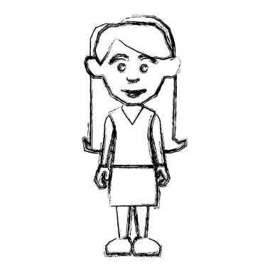 casual bez simge kontur kadınla