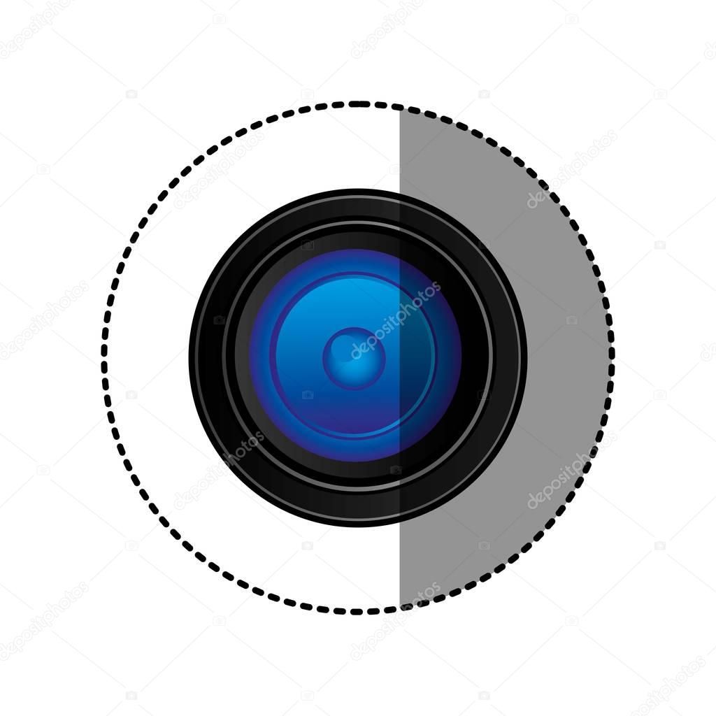 back camera lense icon