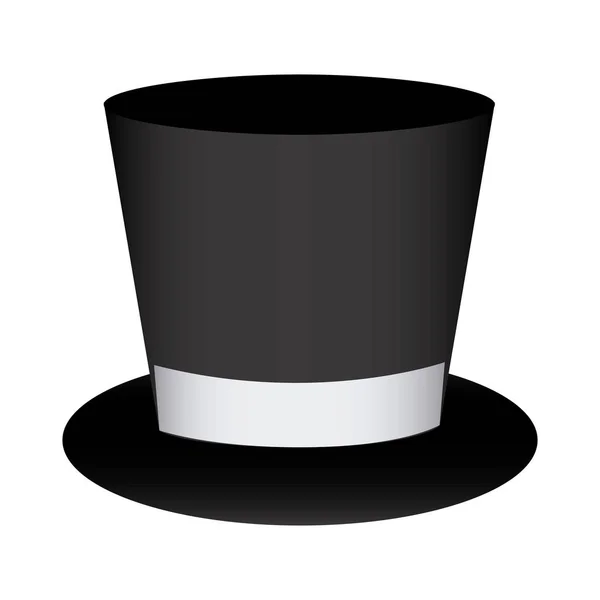Barevné silueta kostým s kloboukem ženicha — Stockový vektor
