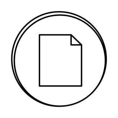 siluet simge sayfası kağıt simgesi