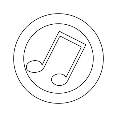 resim simge müzik işareti simgesi