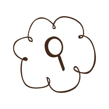 bulut hizmeti arama simgesi