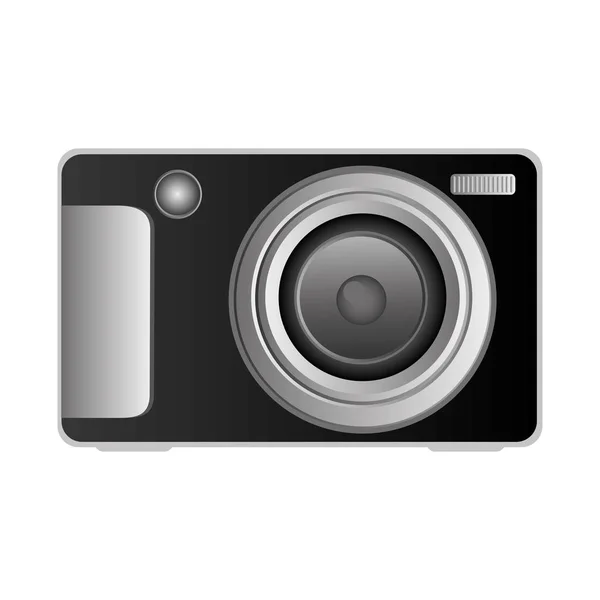 Ikona technologicznych cyfrowy aparat fotograficzny — Wektor stockowy