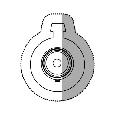 siluet teknoloji dijital webcan simgesi